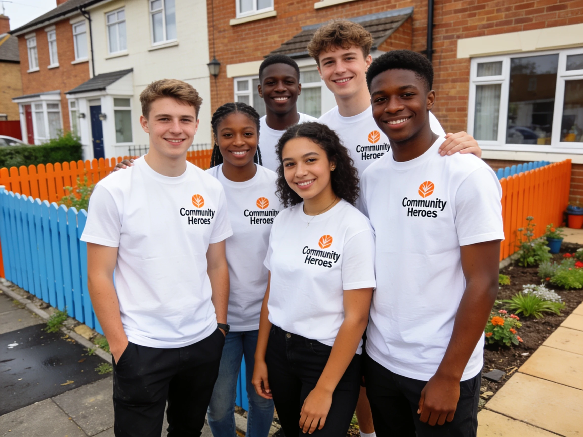 Community Heroes youth volunteer team — founded by Tony Murphy