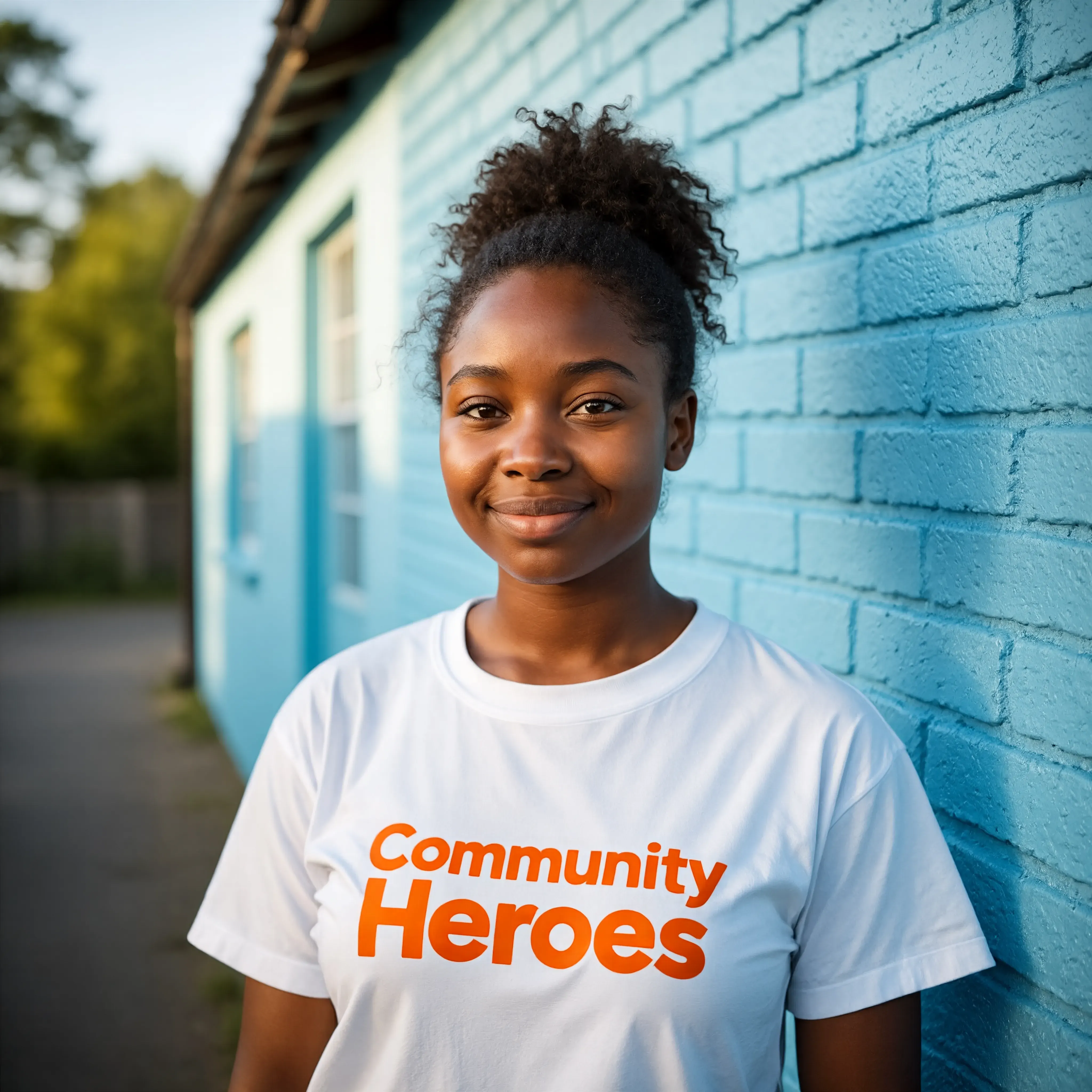 Young Community Heroes volunteer portrait